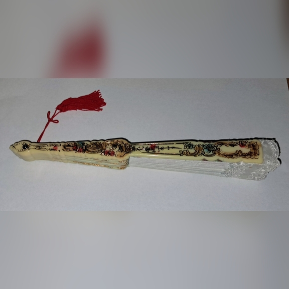 Chinese Classic Art Fan Vintage 1984 - Picture 7 of 16